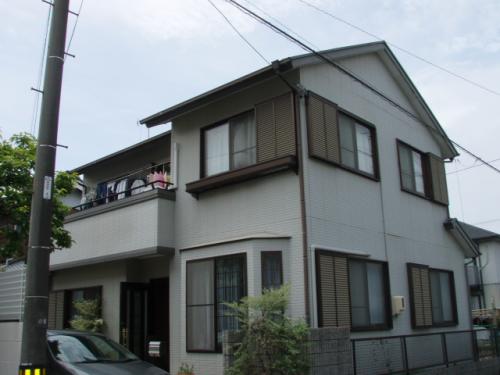 外壁が元通りのぴかぴかに!