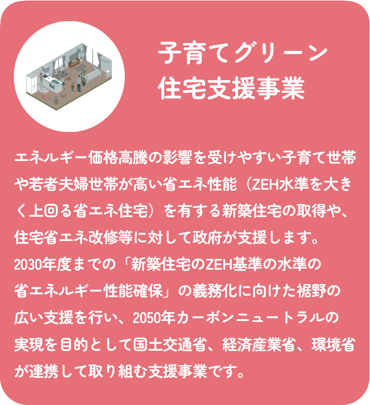 子育てエコホーム支援事業とは？