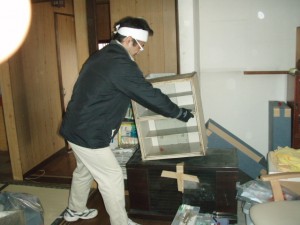 荷物片づけのお手伝い?