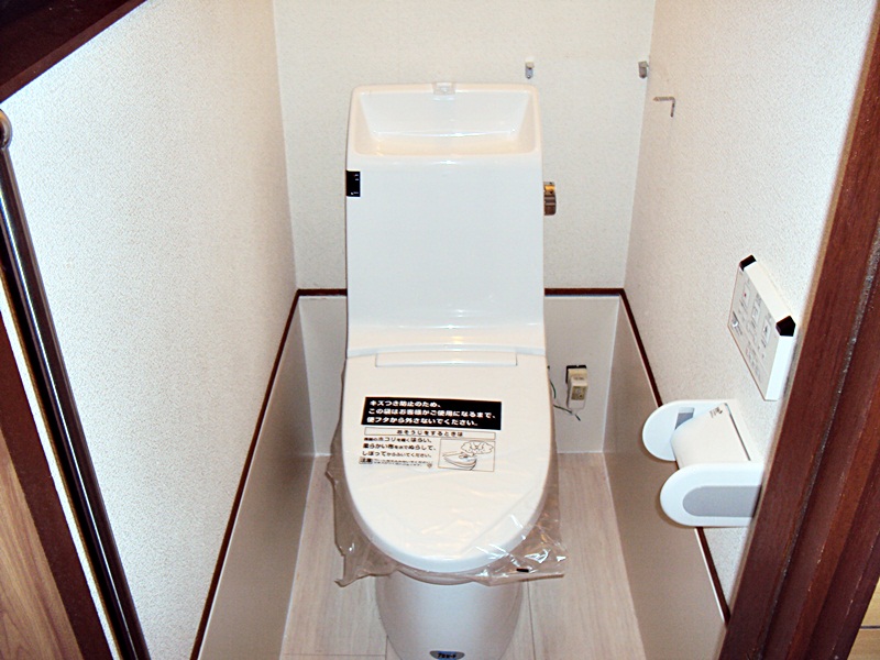 トイレの改修工事をしました。