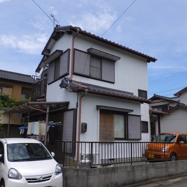 外壁の塗り替えをしました。 外壁の塗り替えをしました。