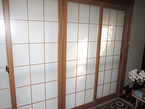 内窓を取り付けました。