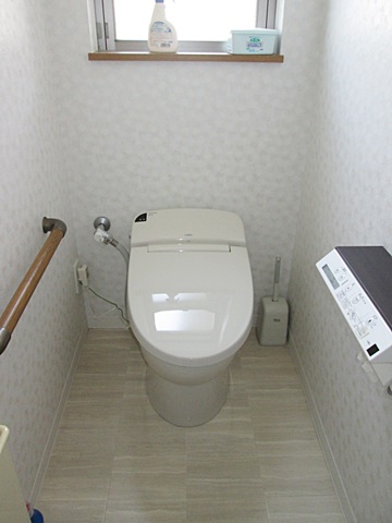 トイレの交換をしました。