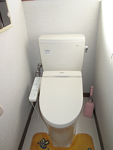 トイレをリフォームしました。