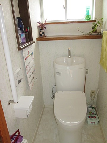 トイレリフォームをしました
