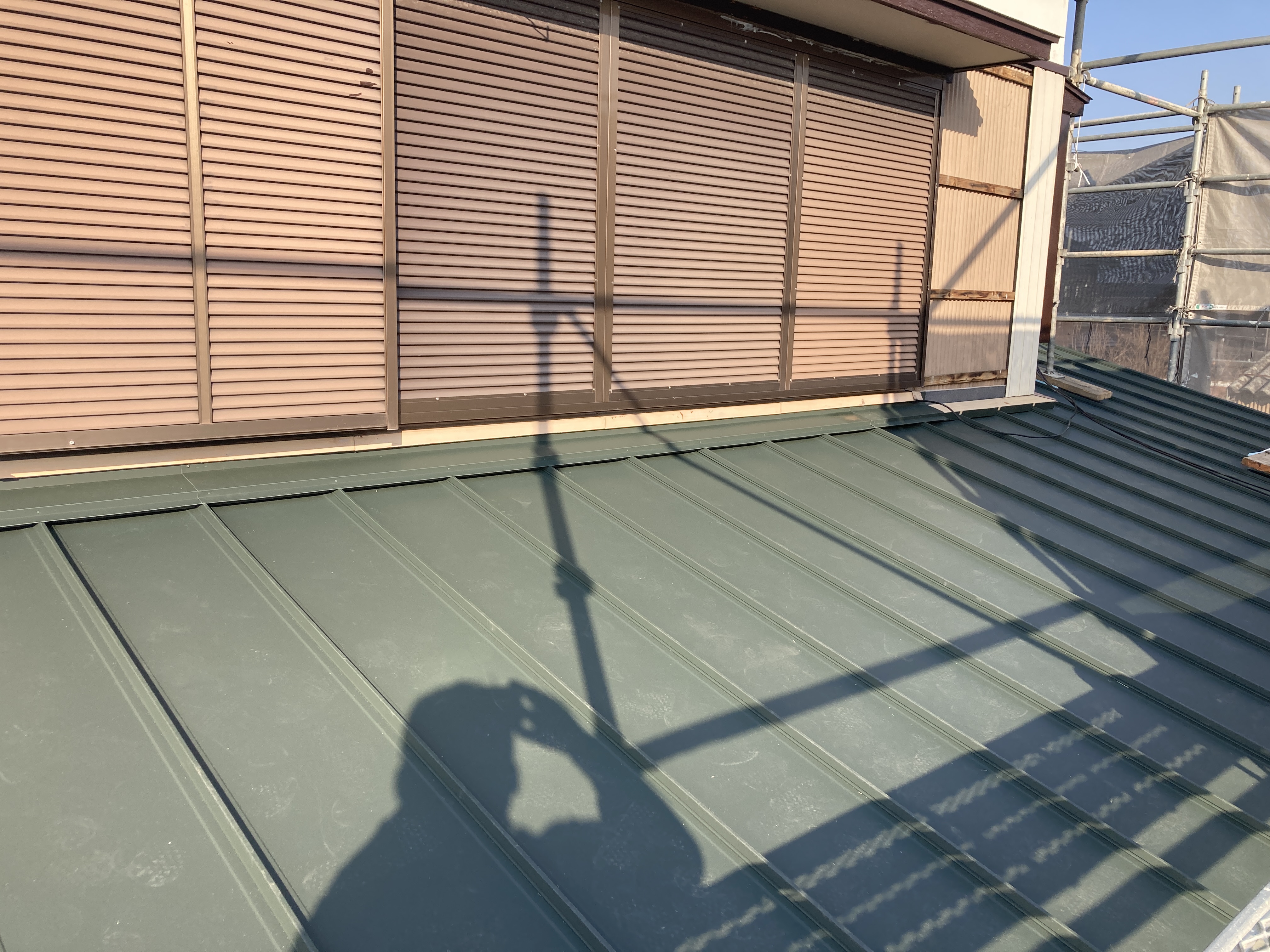 積水U瓦の葺き替え工事が完了しました
