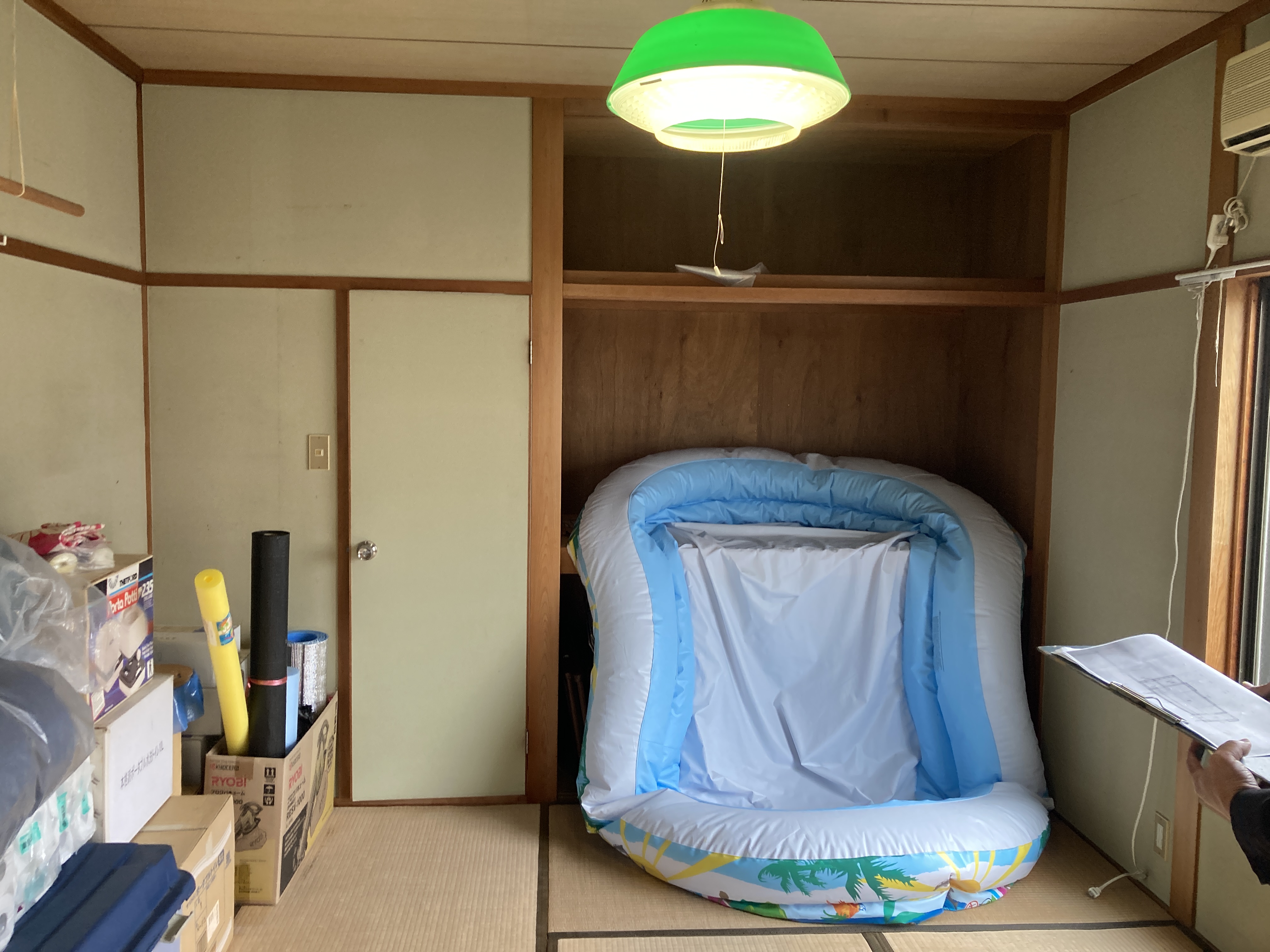 庭の離れを改造し快適水廻りが完成!!