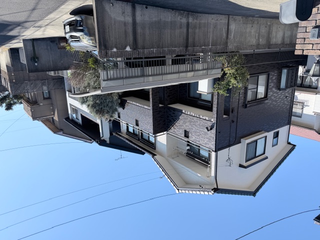 近隣工事がきっかけでご依頼 フッ素塗料3回塗り