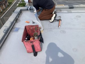 豊橋市柱町雨漏り補修工事